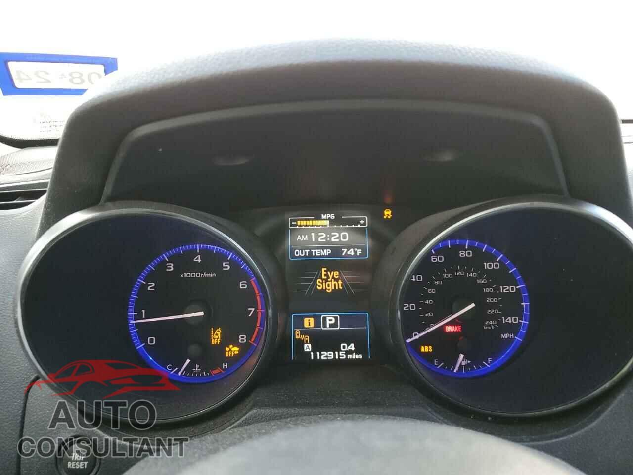 SUBARU OUTBACK 2018 - 4S4BSAFC6J3201665