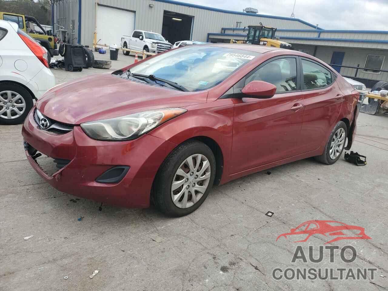 HYUNDAI ELANTRA 2012 - KMHDH4AE9CU231662