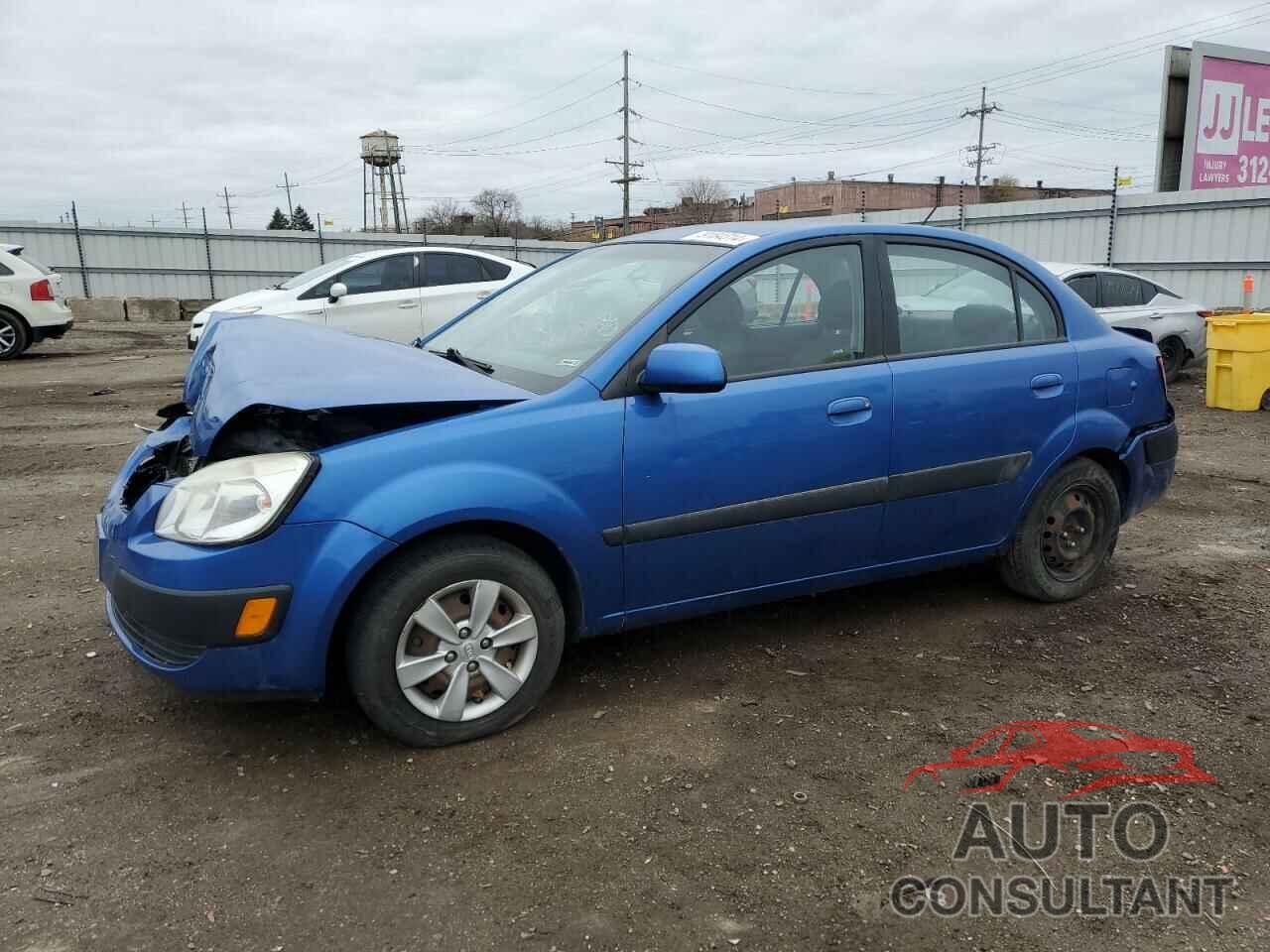 KIA RIO 2009 - KNADE223X96514273