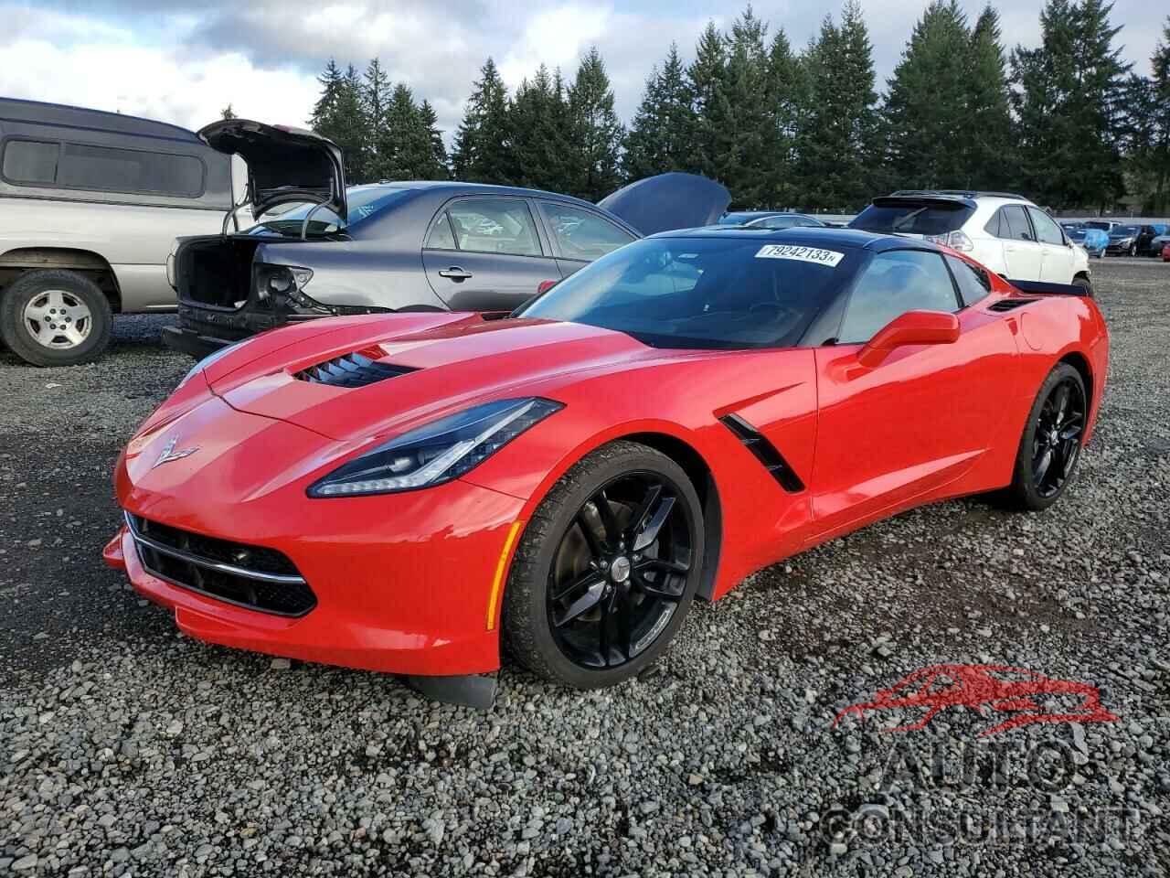 CHEVROLET CORVETTE 2018 - 1G1YF2D73J5105701