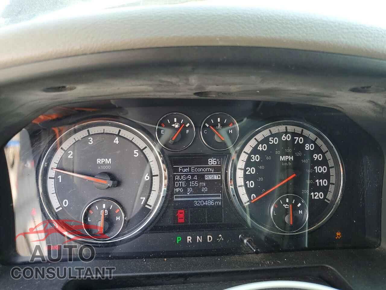 DODGE RAM 1500 2012 - 1C6RD6FT8CS258928