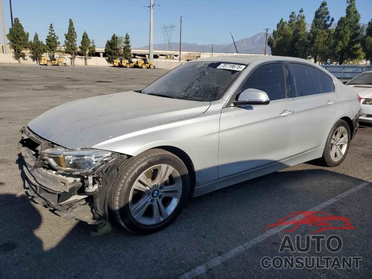 BMW 3 SERIES 2017 - WBA8B9G35HNU56881