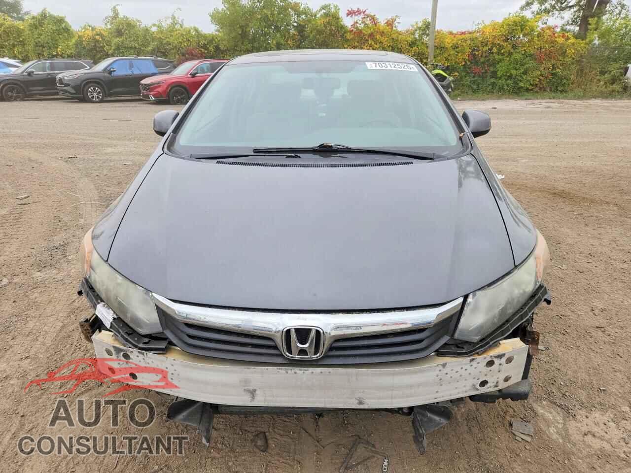 HONDA CIVIC 2012 - 2HGFB2F52CH004913