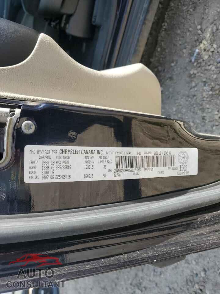 DODGE CARAVAN 2011 - 2D4RN4DG3BR652517