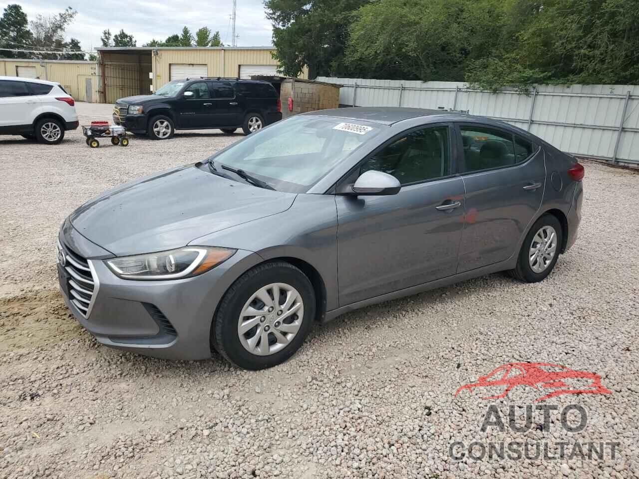 HYUNDAI ELANTRA 2017 - KMHD74LF0HU127089