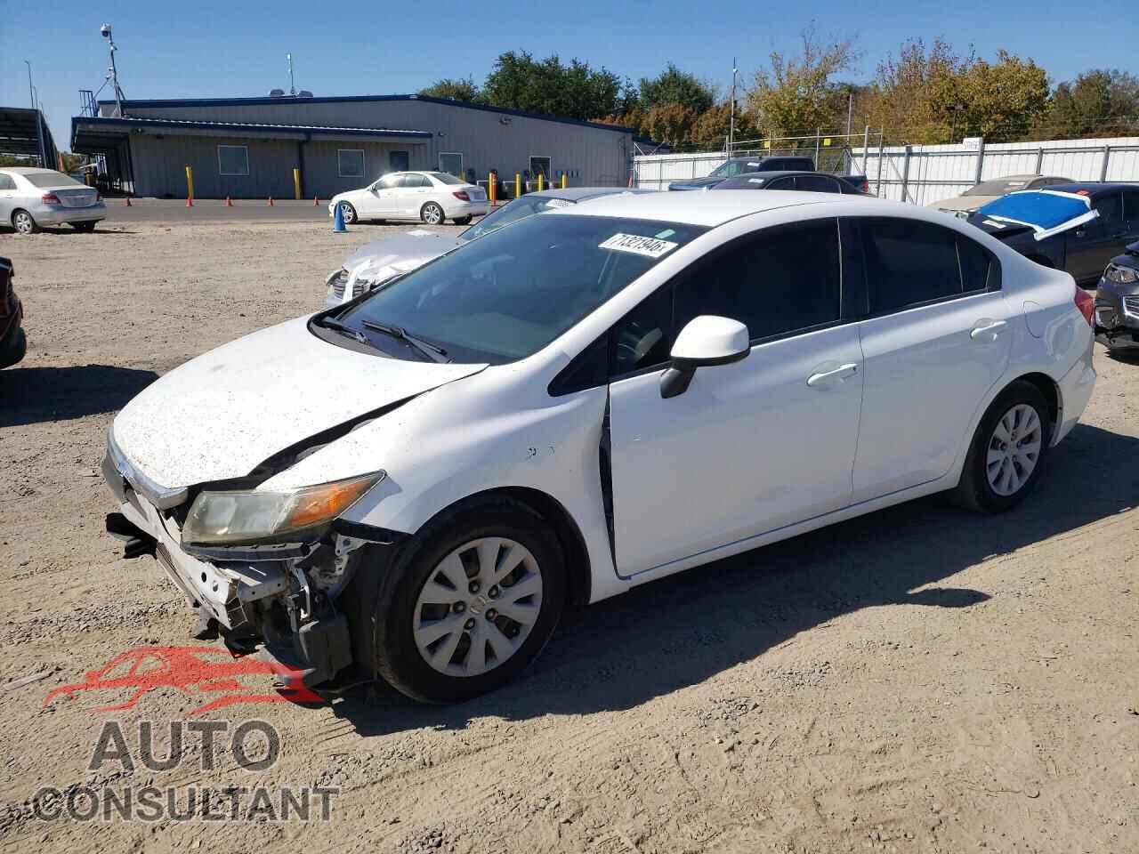 HONDA CIVIC 2012 - 19XFB2F5XCE327455