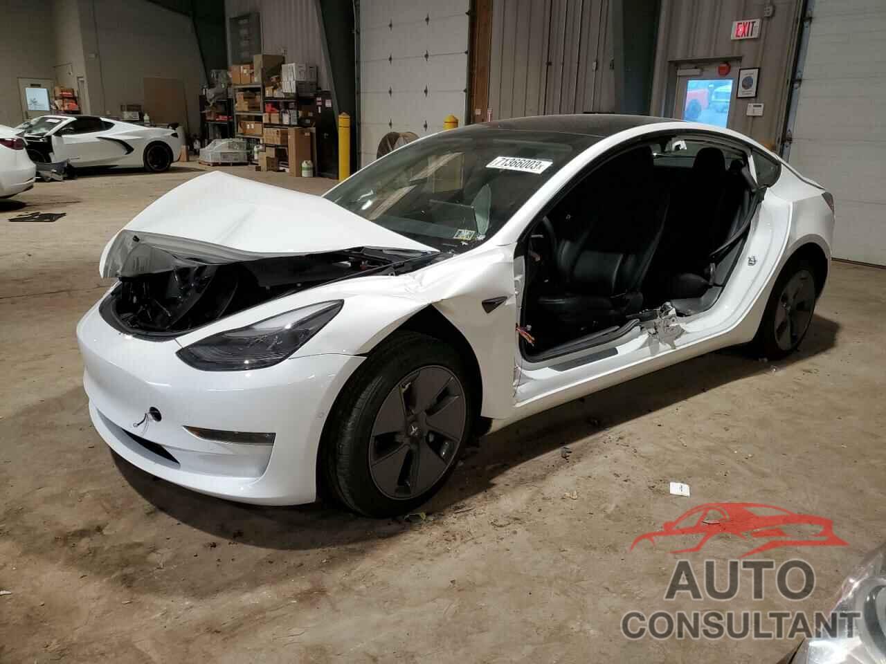 TESLA MODEL 3 2022 - 5YJ3E1EB7NF274769