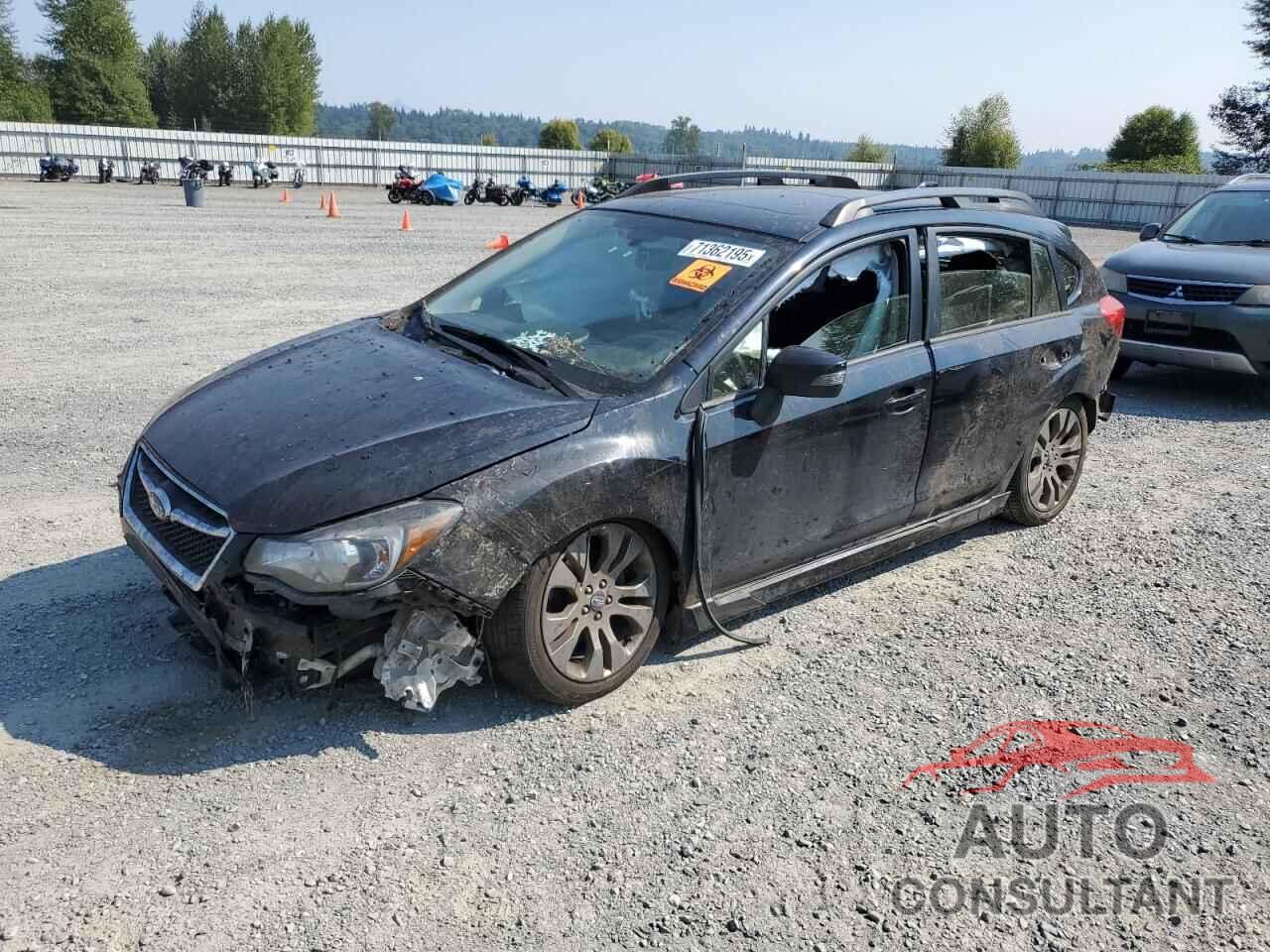 SUBARU IMPREZA 2016 - JF1GPAY68GH285461