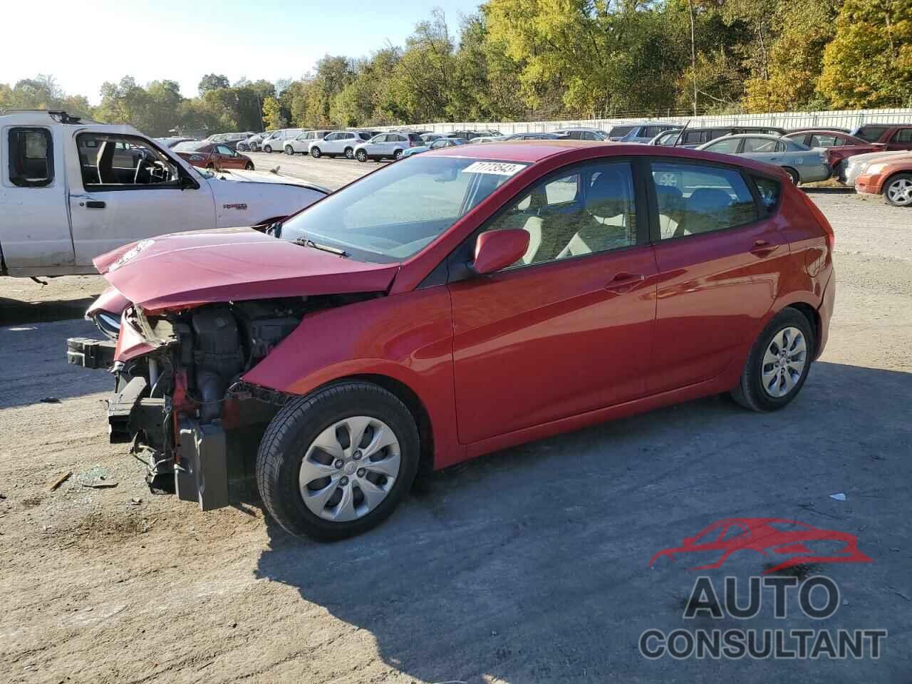 HYUNDAI ACCENT 2017 - KMHCT5AE7HU335736