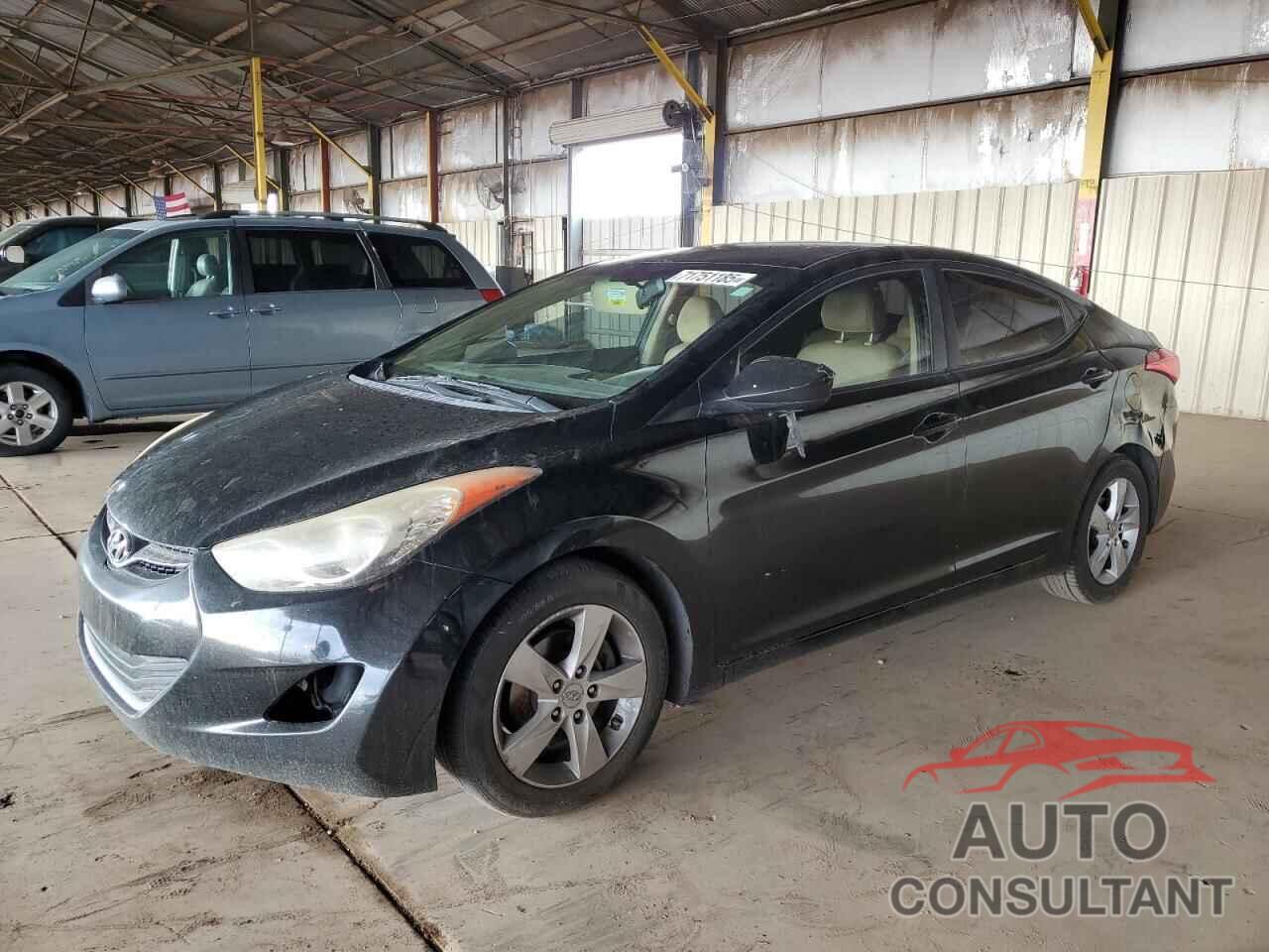 HYUNDAI ELANTRA 2012 - KMHDH4AE0CU185817