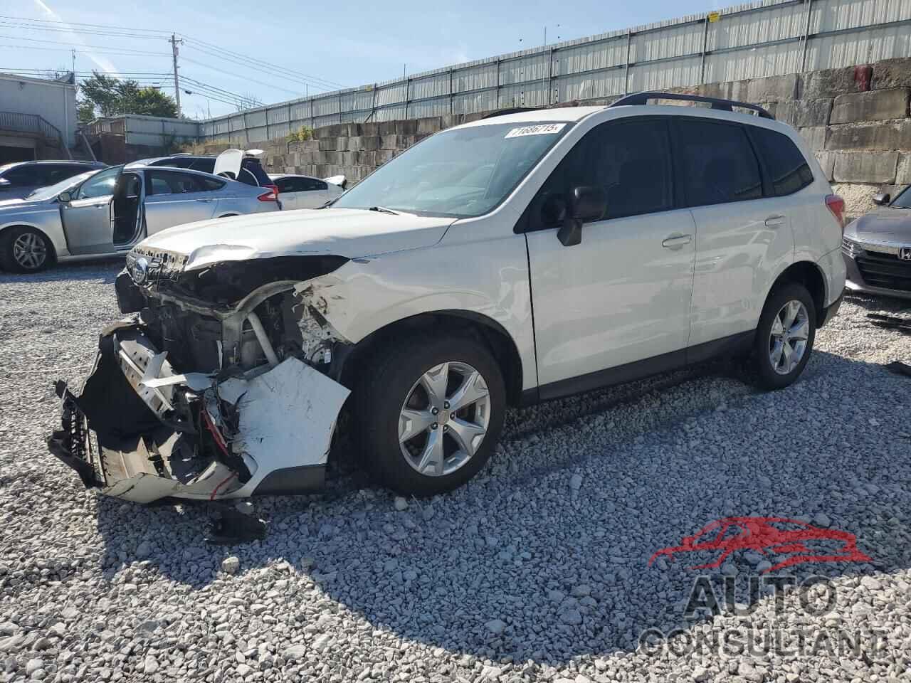 SUBARU FORESTER 2016 - JF2SJABC7GH492641