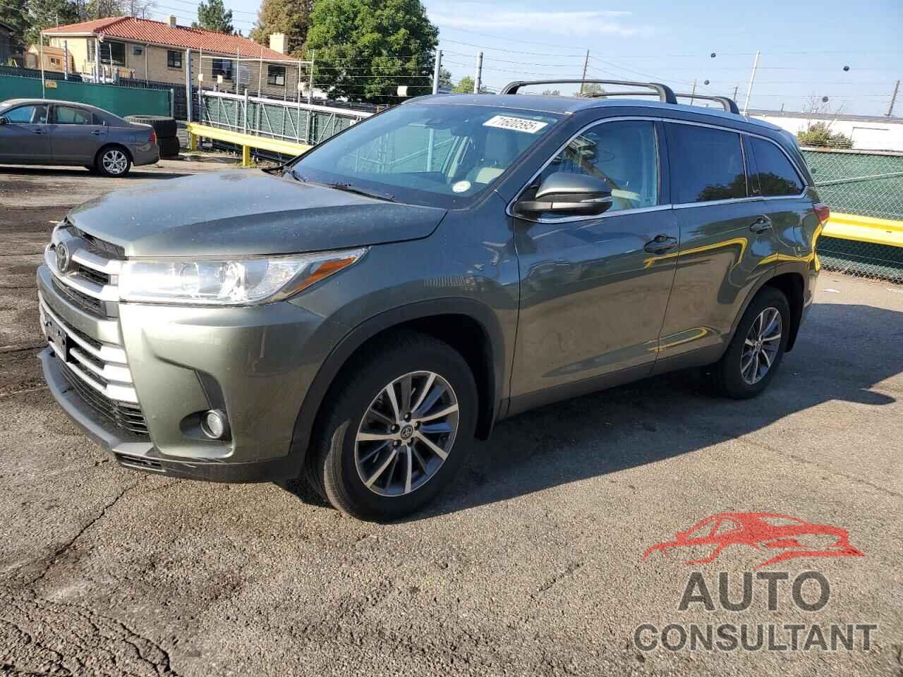 TOYOTA HIGHLANDER 2019 - 5TDJZRFH8KS724725