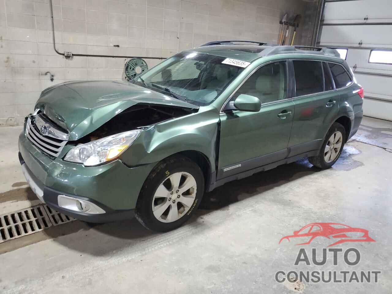 SUBARU OUTBACK 2010 - 4S4BRBKC2A3350615