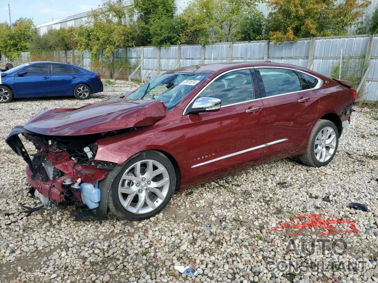 CHEVROLET IMPALA 2017 - 2G1145S37H9193187