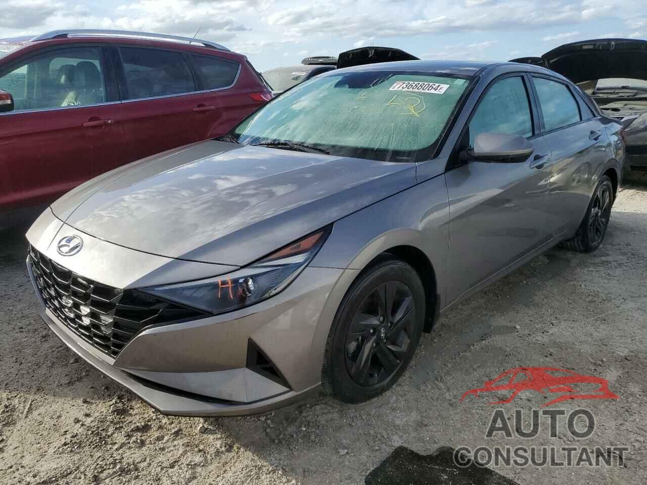 HYUNDAI ELANTRA 2021 - KMHLM4AJ9MU010200