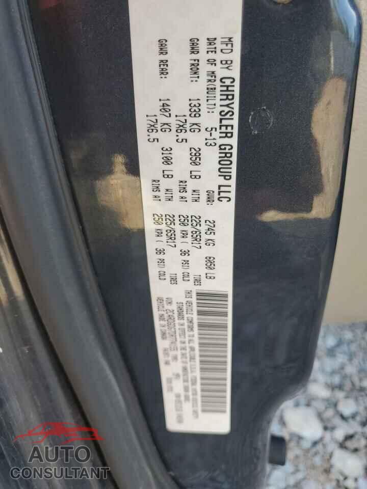 DODGE CARAVAN 2013 - 2C4RDGDG7DR774155