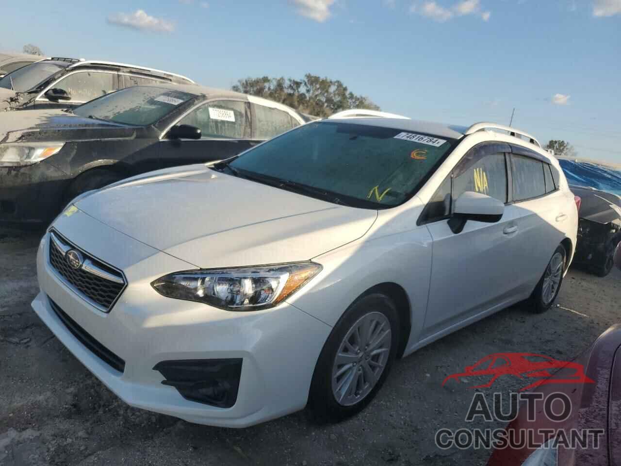 SUBARU IMPREZA 2018 - 4S3GTAB60J3741441