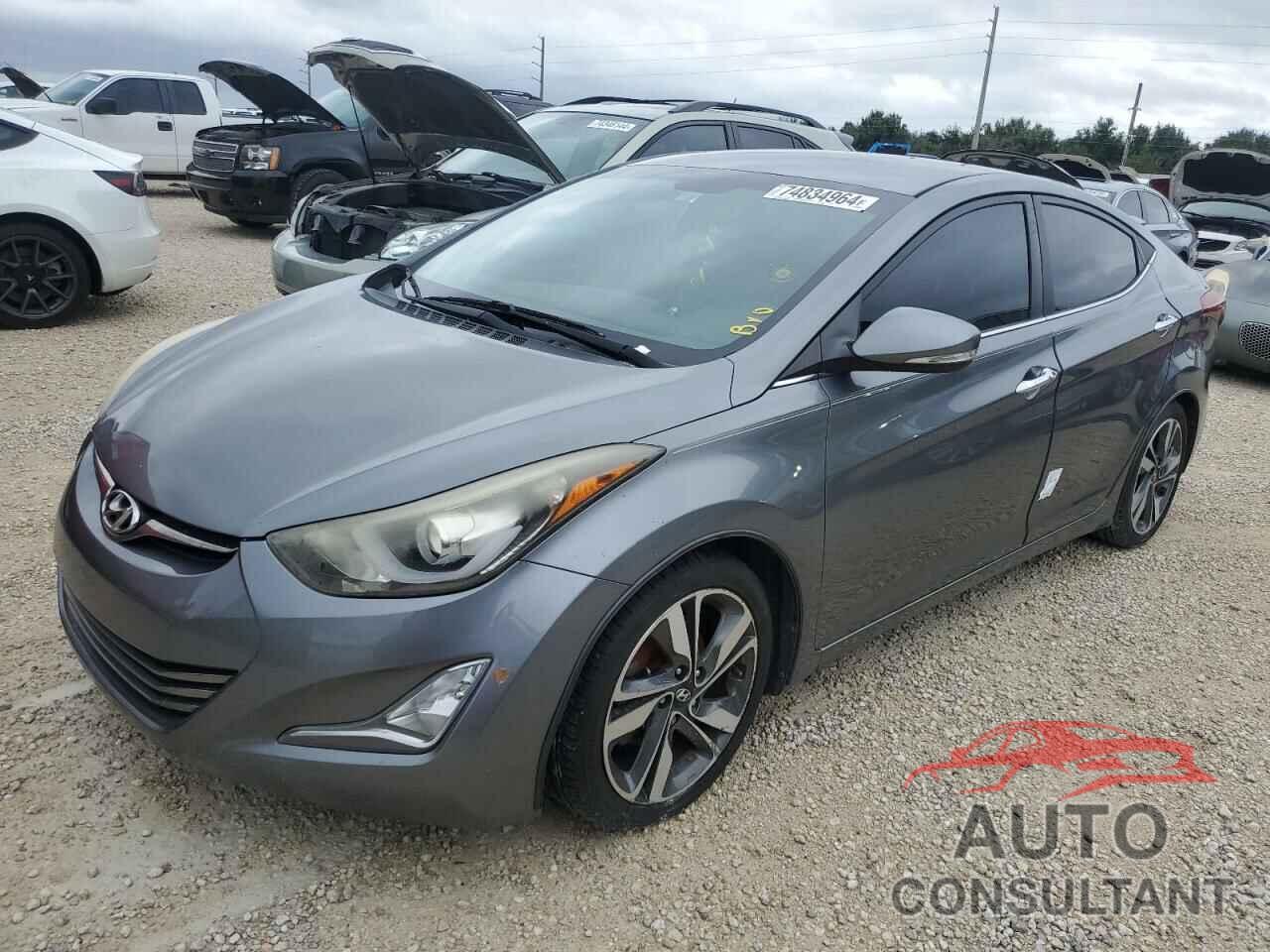 HYUNDAI ELANTRA 2016 - KMHDH4AE2GU620603