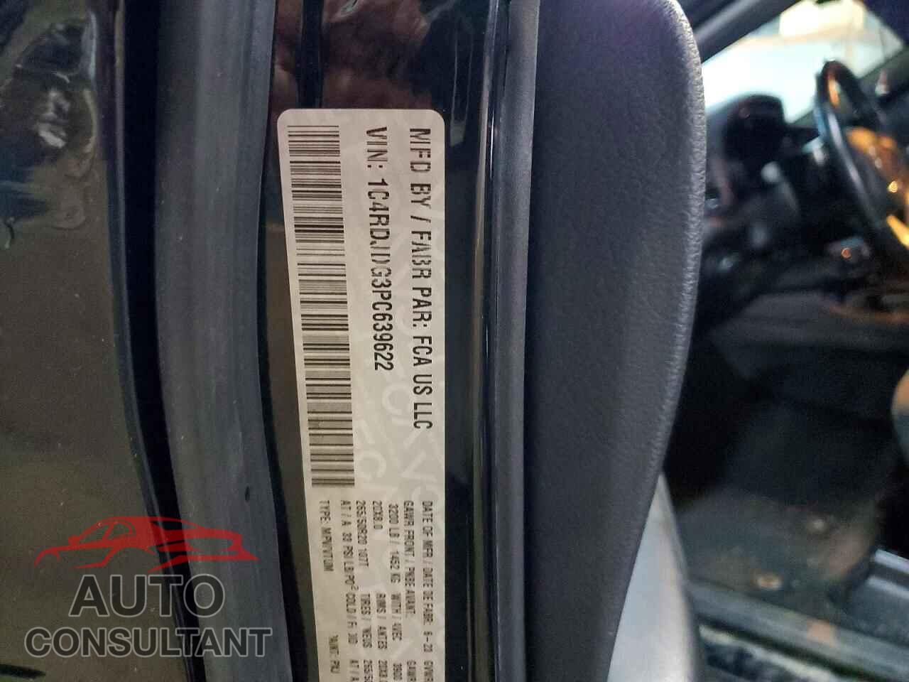 DODGE DURANGO 2023 - 1C4RDJDG3PC639622