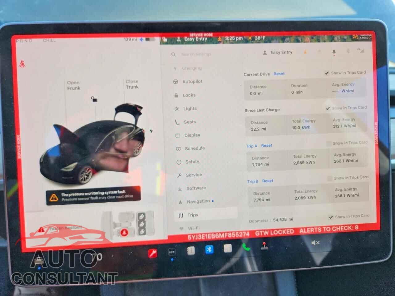 TESLA MODEL 3 2021 - 5YJ3E1EB6MF855274