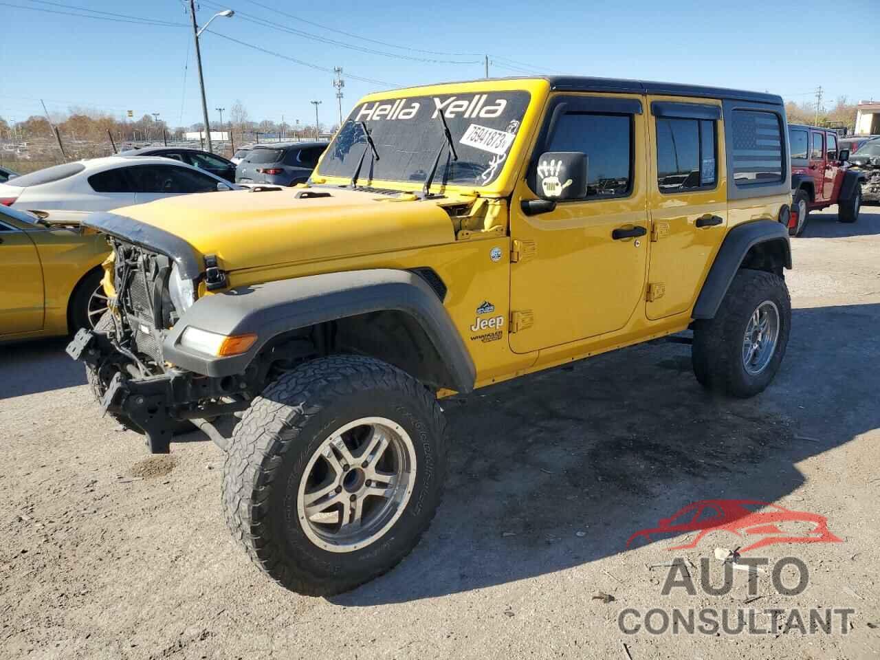 JEEP WRANGLER 2019 - 1C4HJXDN8KW589443