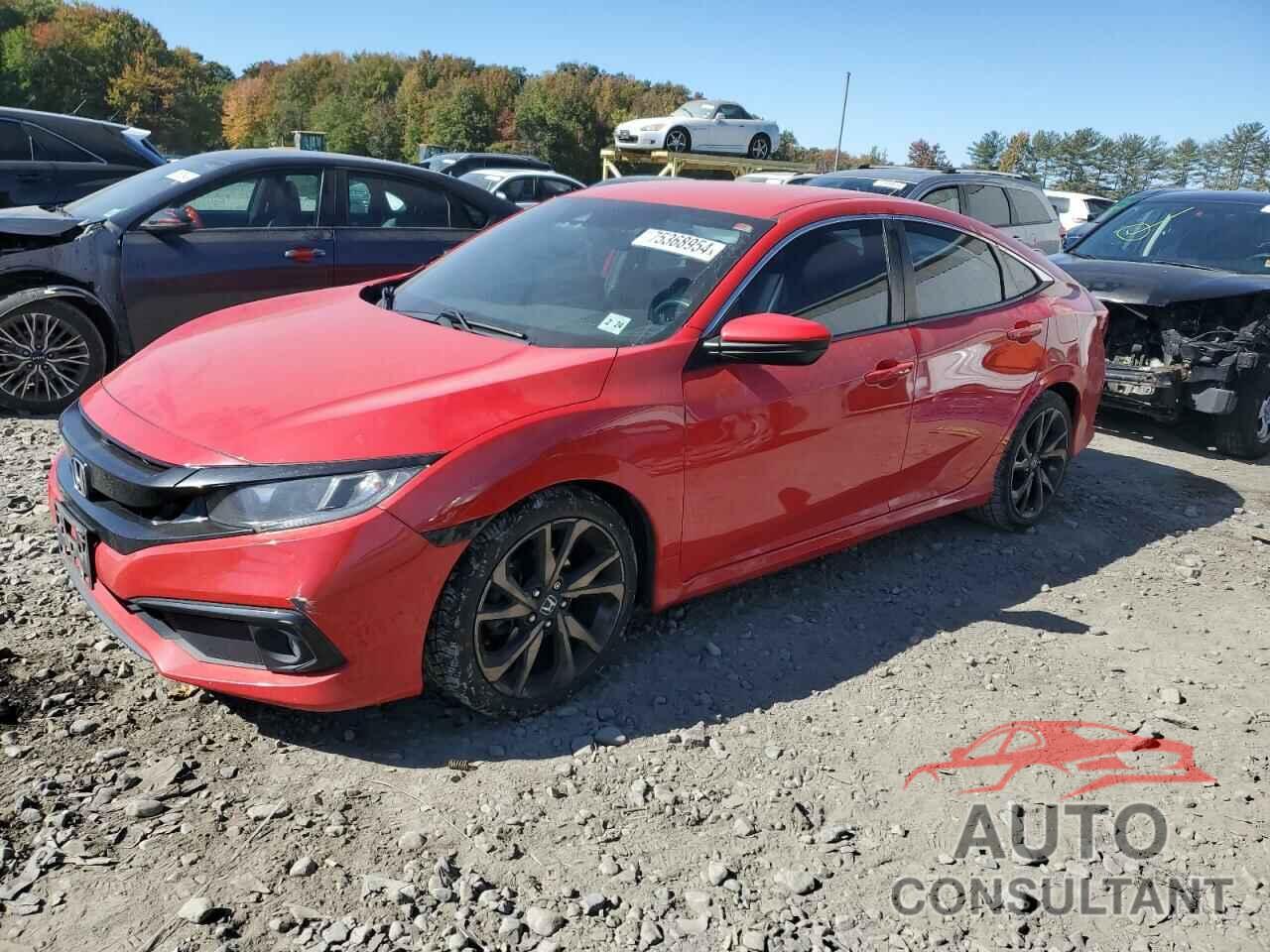 HONDA CIVIC 2019 - 2HGFC2F87KH501302