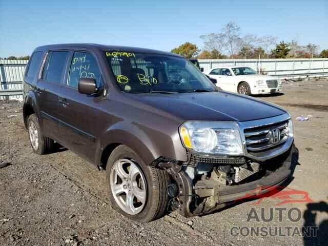 HONDA PILOT 2013 - 5FNYF4H50DB004811