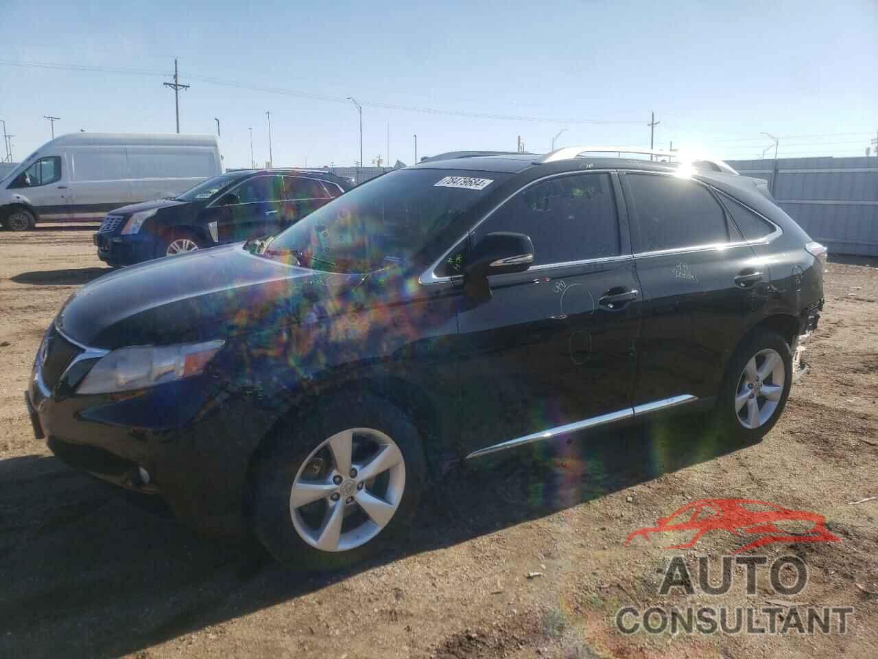 LEXUS RX350 2010 - 2T2BK1BA7AC053442