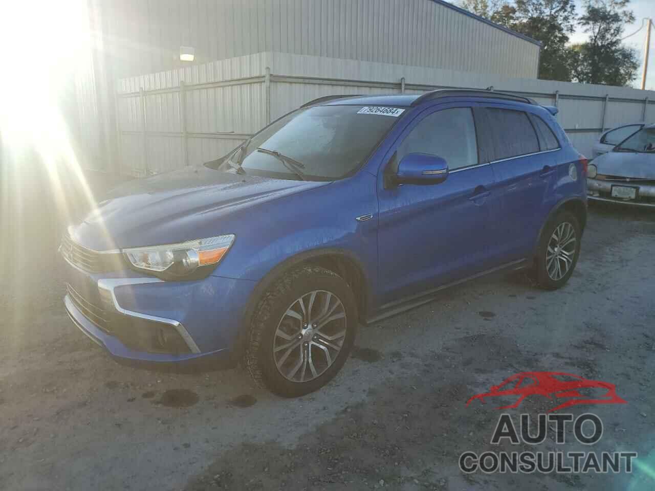 MITSUBISHI OUTLANDER 2016 - JA4AP4AW9GZ058327