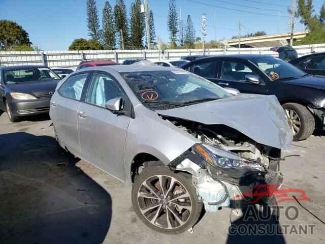 TOYOTA COROLLA 2017 - 5YFBURHE9HP700022