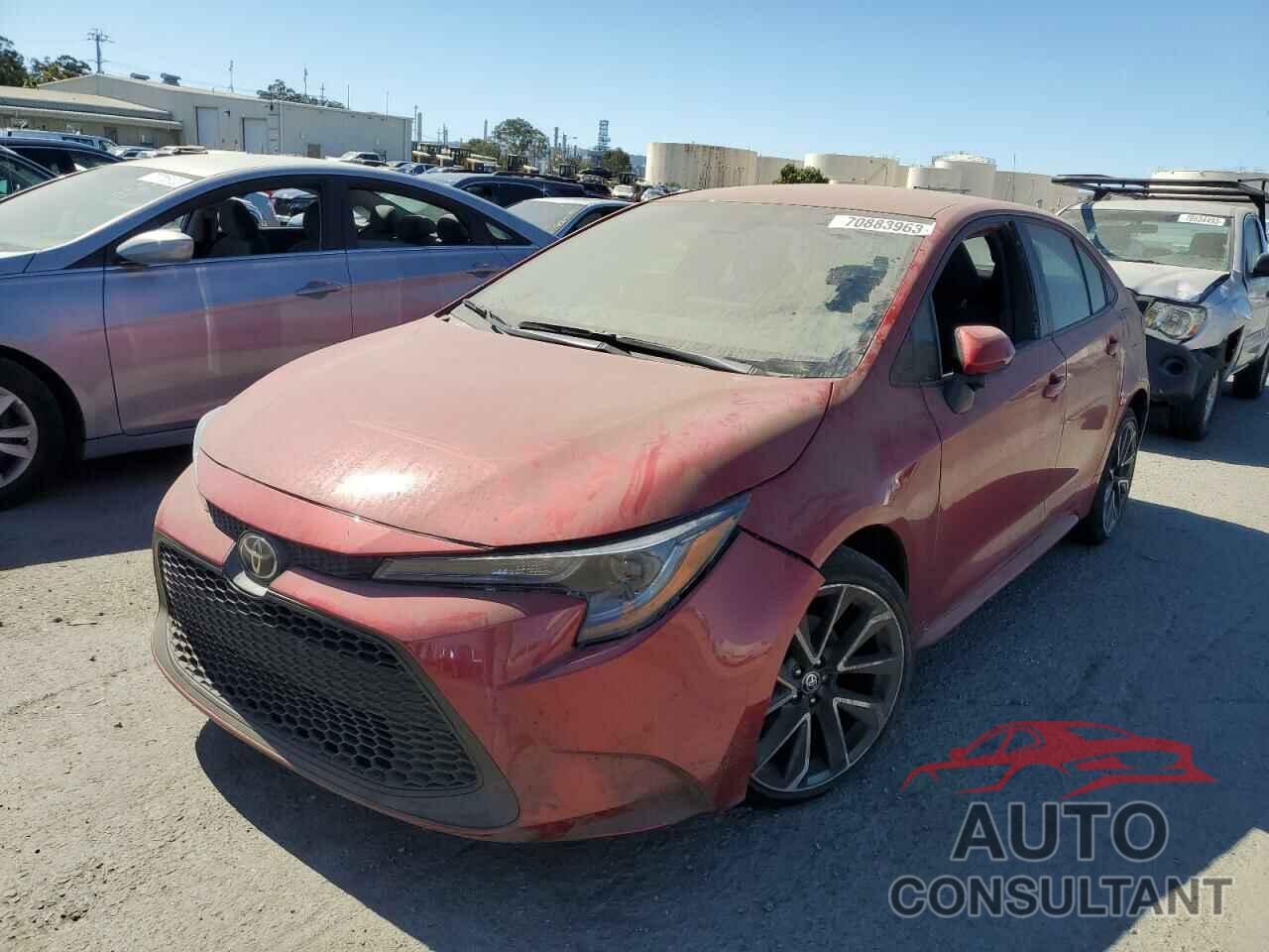 TOYOTA COROLLA 2020 - 5YFEPRAE8LP016098