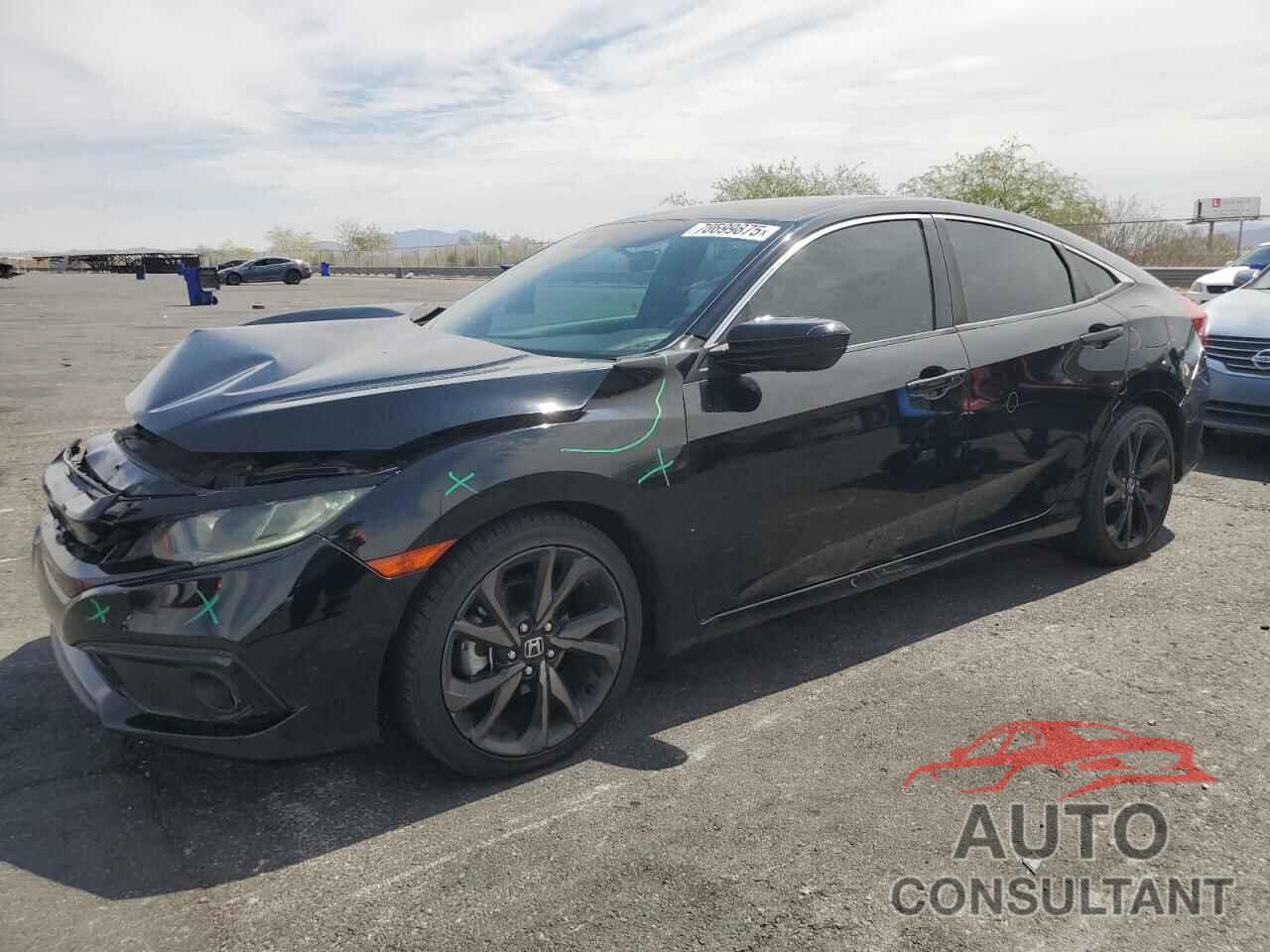 HONDA CIVIC 2019 - 19XFC2F86KE010813