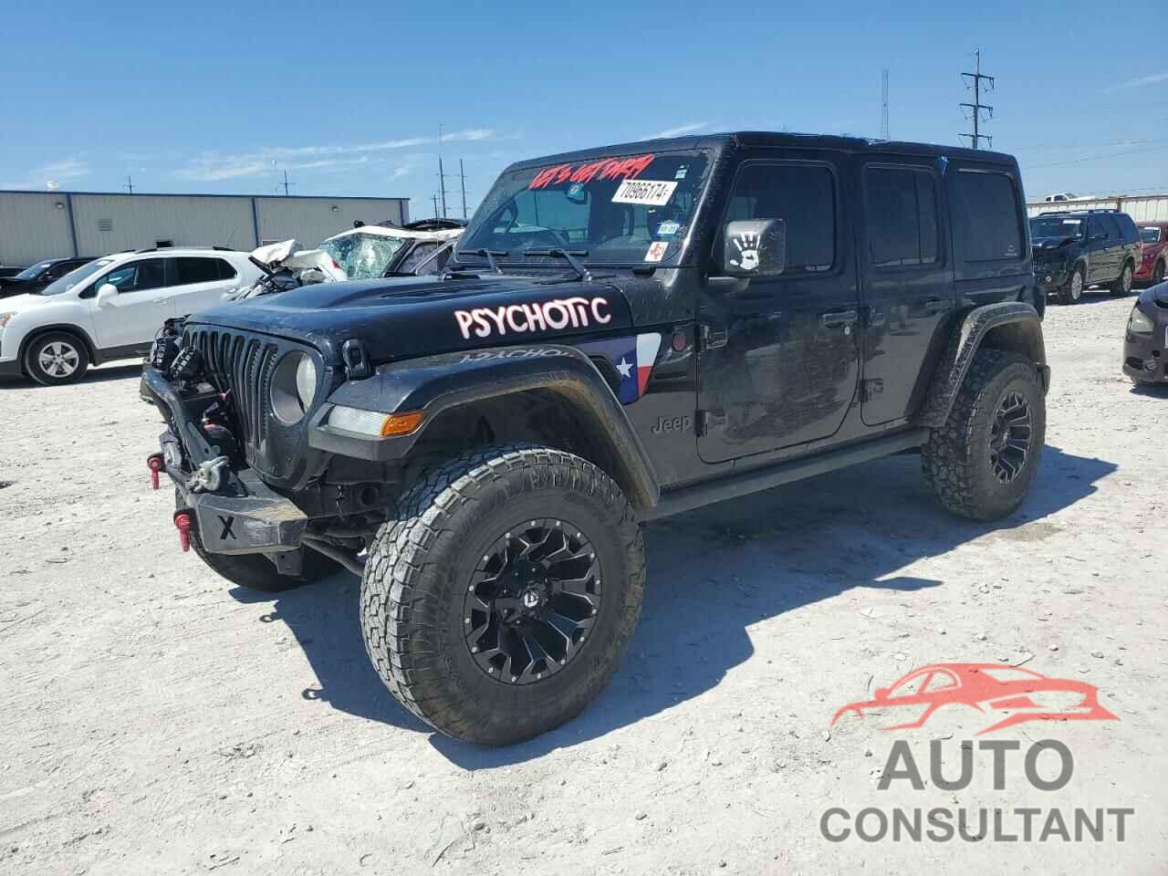 JEEP WRANGLER 2021 - 1C4HJXFN7MW613408