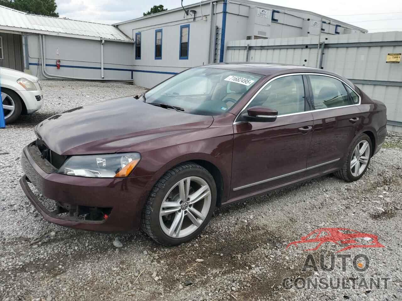 VOLKSWAGEN PASSAT 2013 - 1VWCM7A3XDC089824