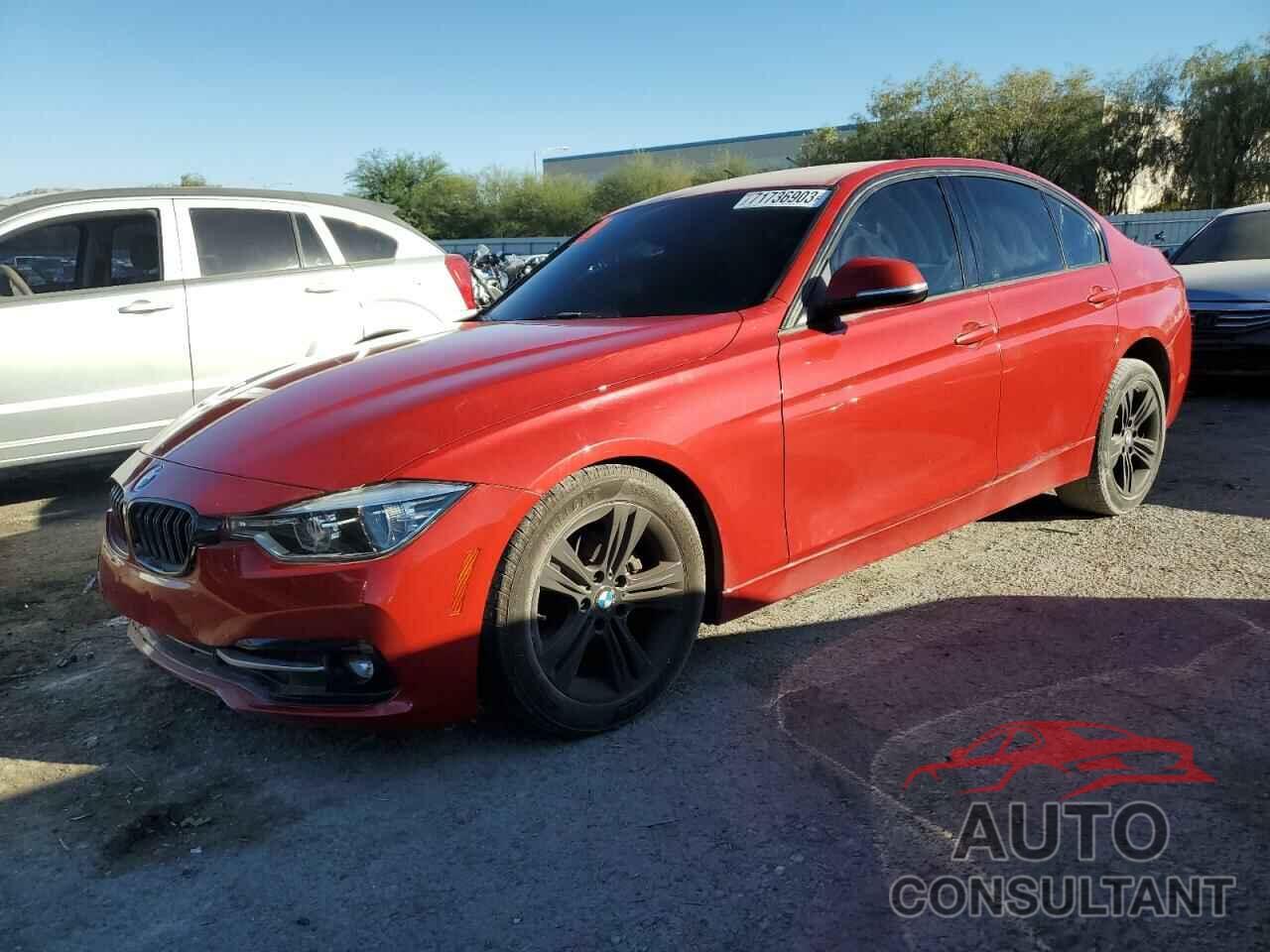 BMW 3 SERIES 2016 - WBA8E9C54GK644323