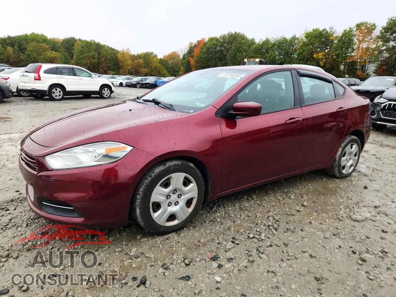 DODGE DART 2015 - 1C3CDFAAXFD252789