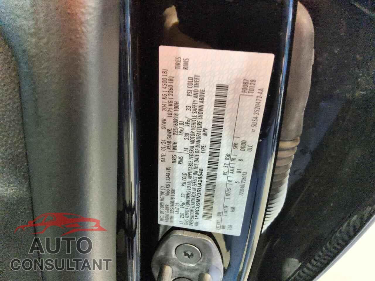 FORD ESCAPE 2024 - 1FMCU9MN3RUA28548