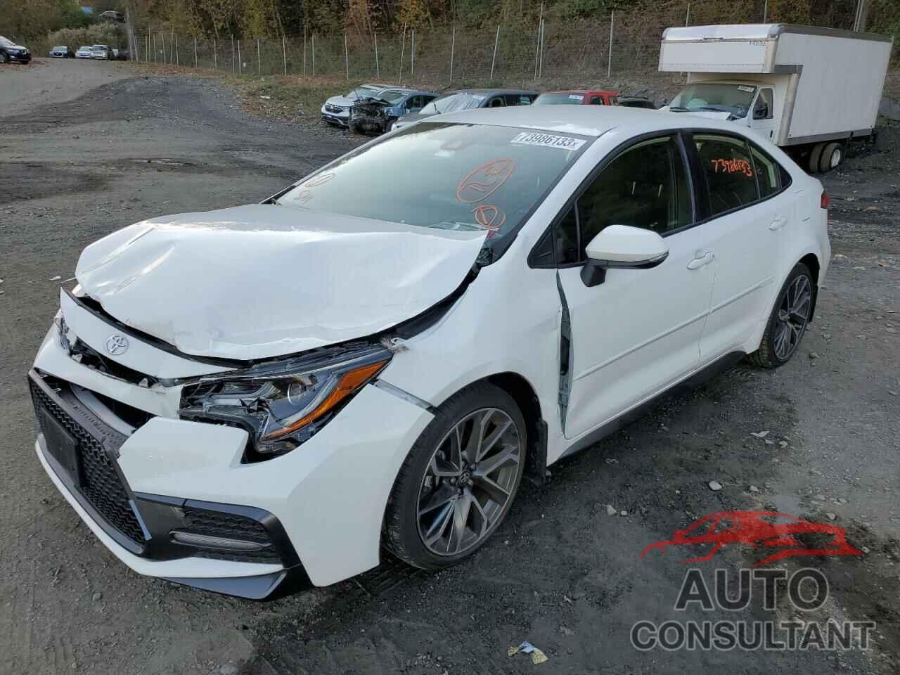 TOYOTA COROLLA 2021 - JTDS4MCE7MJ077721