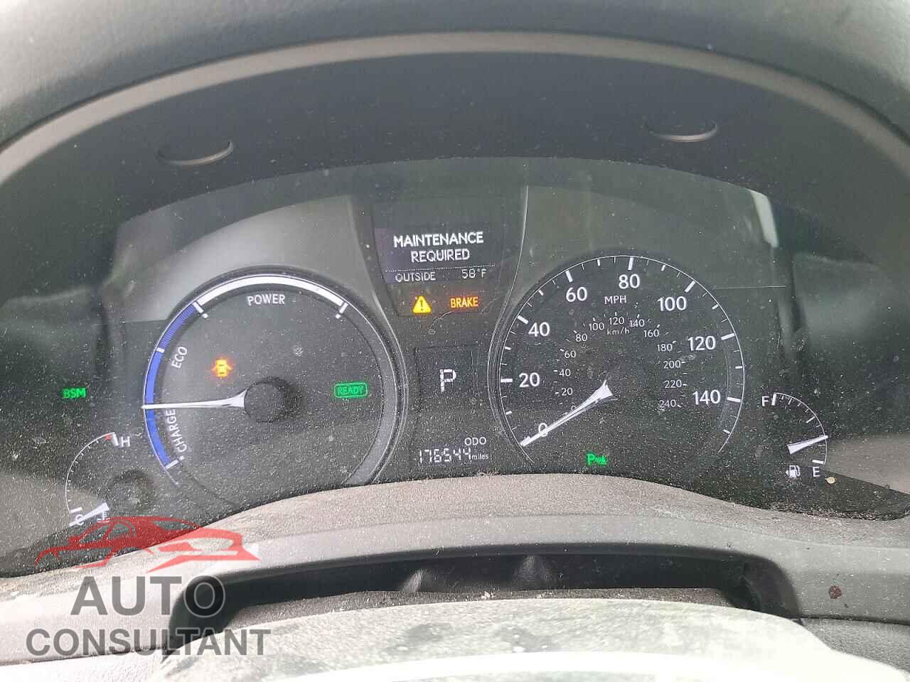LEXUS RX450 2014 - JTJBC1BA6E2069067