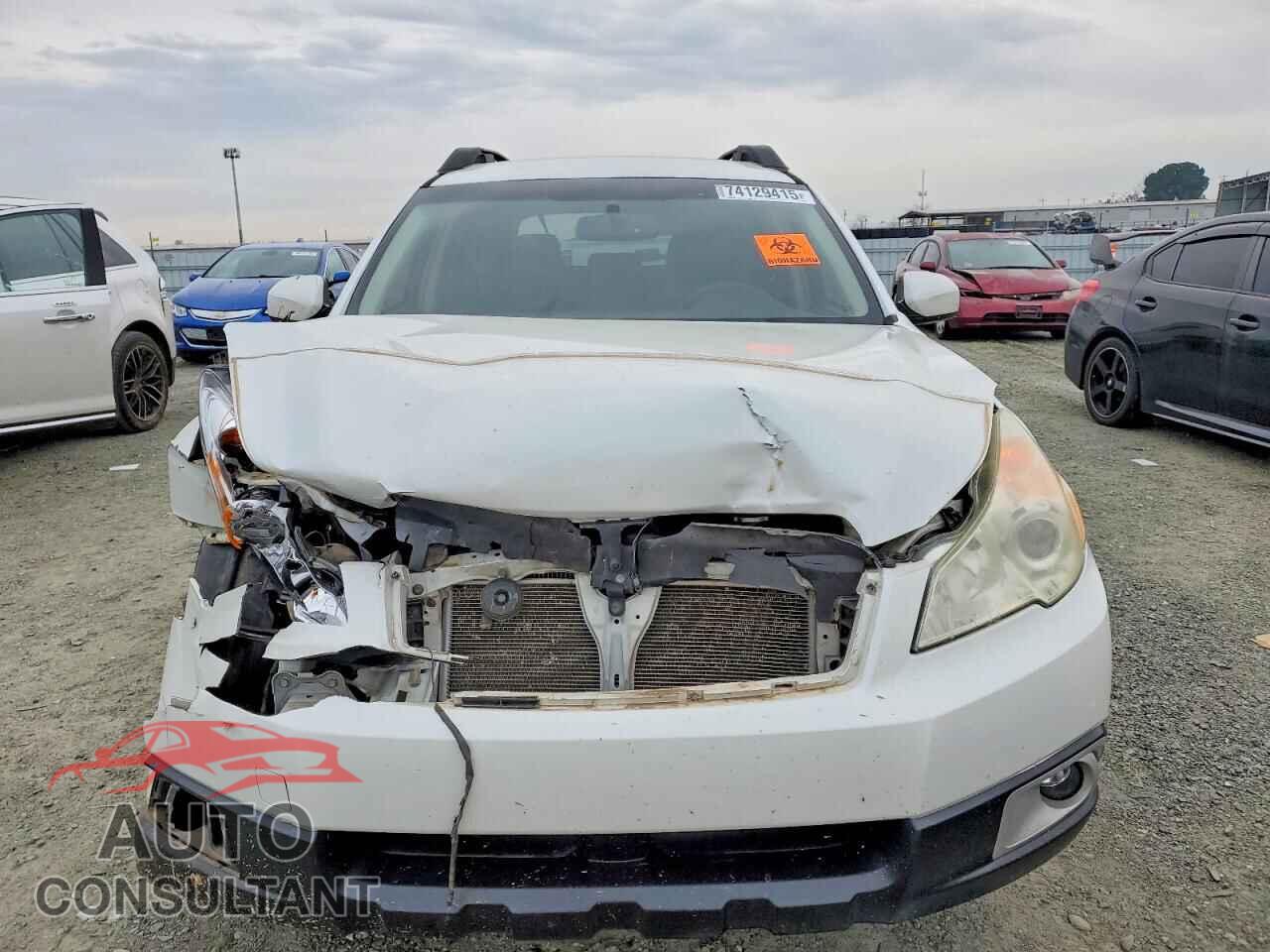 SUBARU OUTBACK 2012 - 4S4BRCCC4C1217003