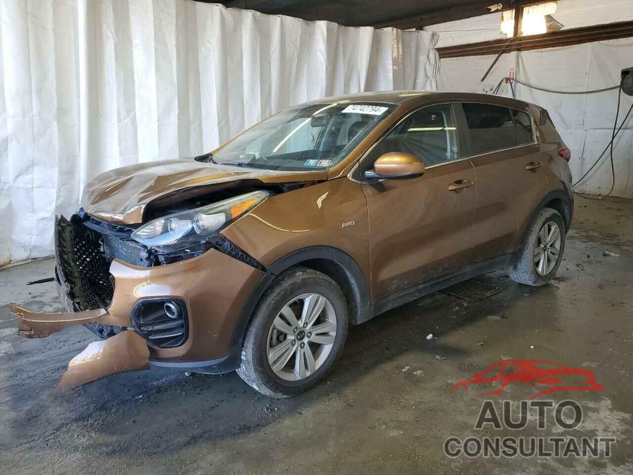 KIA SPORTAGE 2017 - KNDPMCAC7H7041354