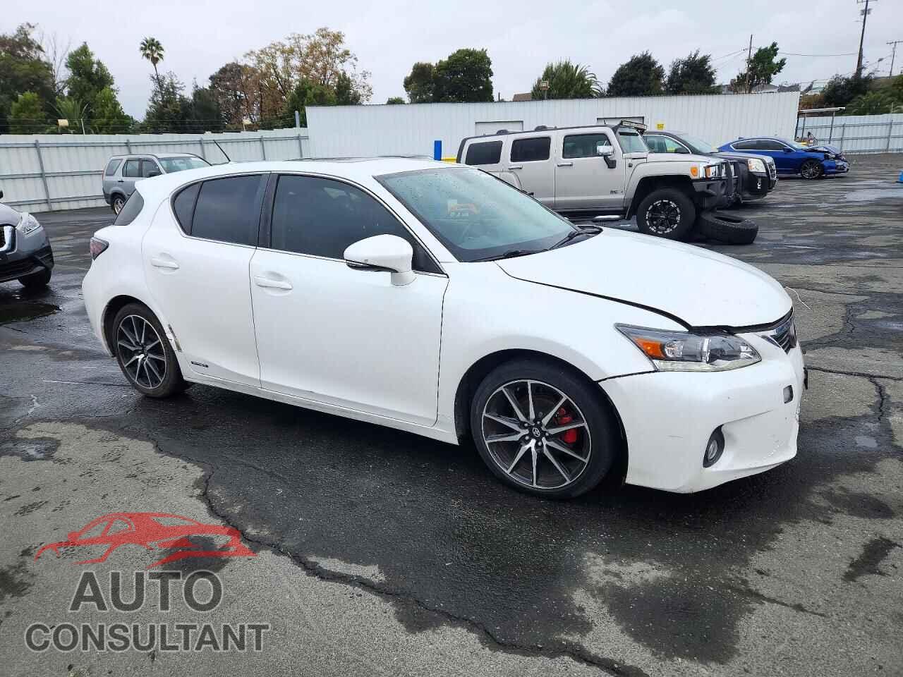 LEXUS CT 200 2012 - JTHKD5BH0C2054662