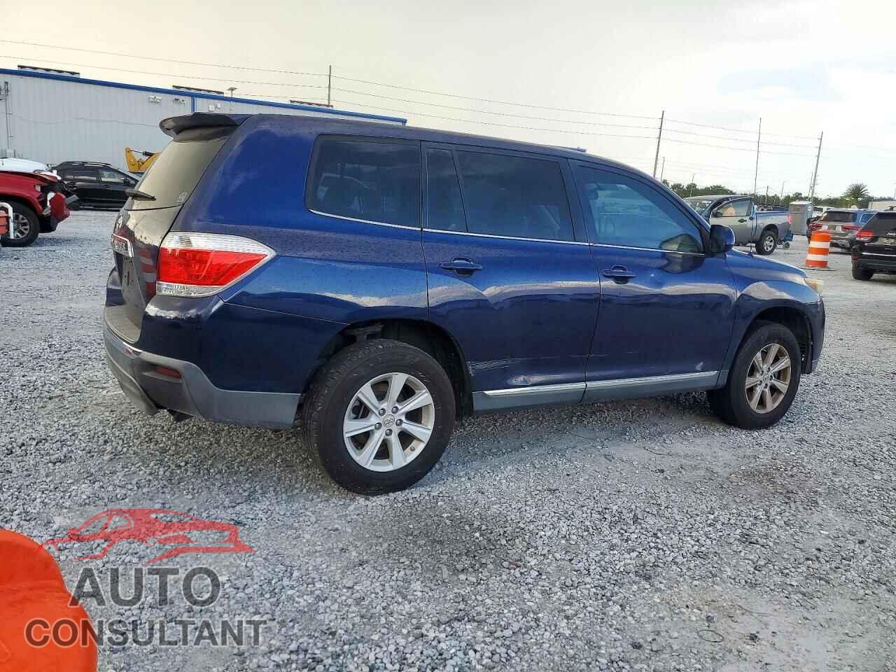 TOYOTA HIGHLANDER 2012 - 5TDZK3EH7CS086801