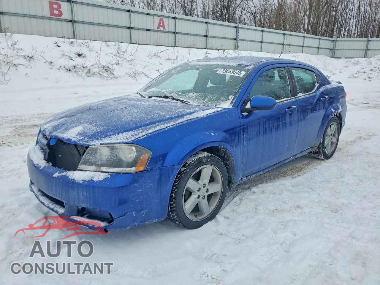 DODGE AVENGER 2013 - 1C3CDZCB6DN572464
