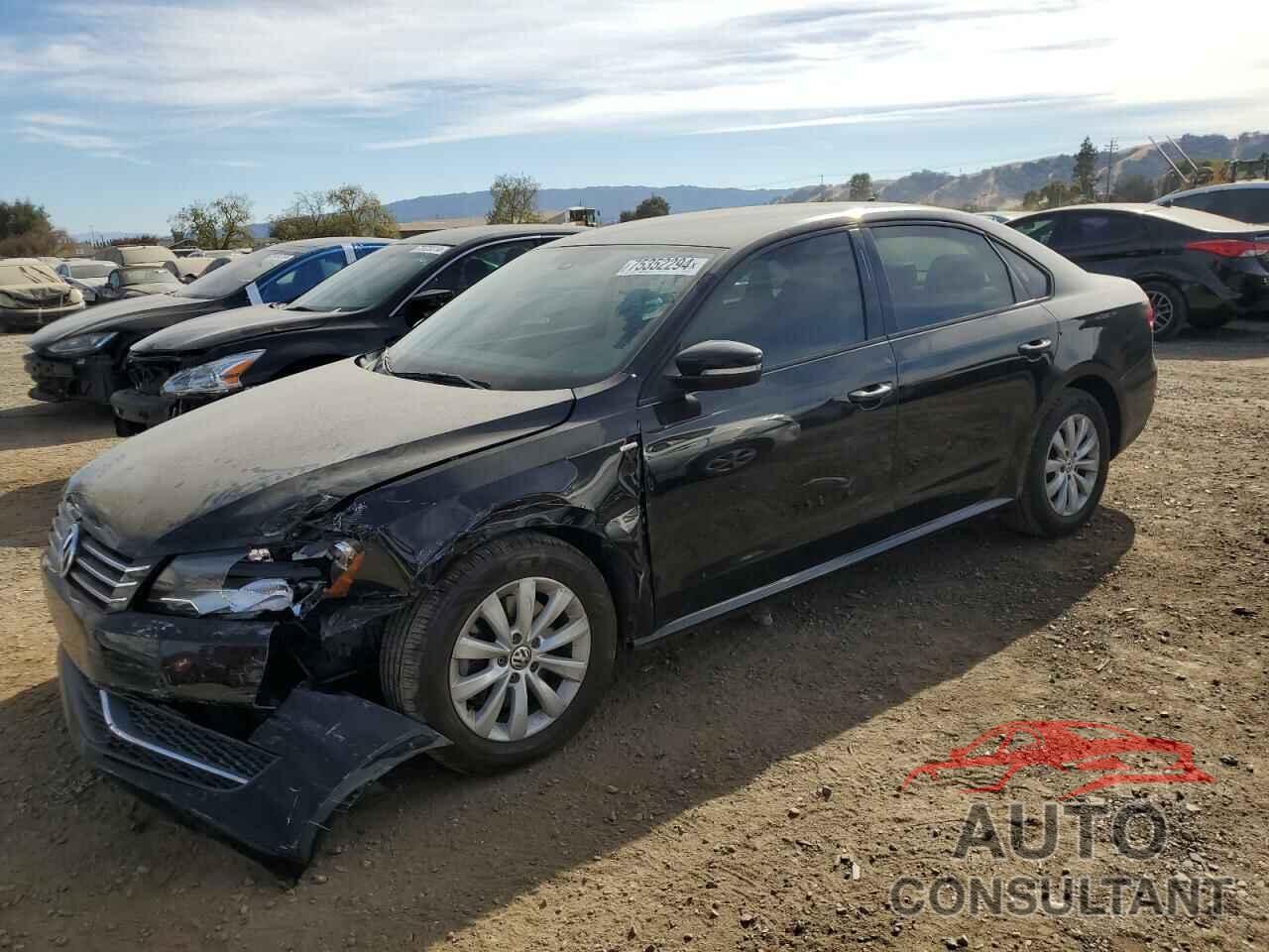 VOLKSWAGEN PASSAT 2014 - 1VWAP7A36EC002100