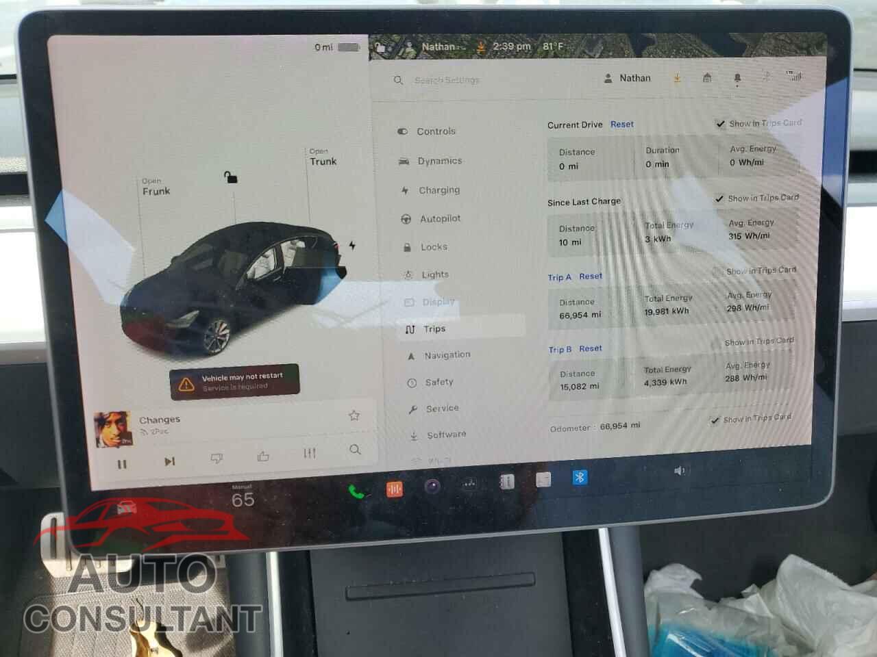 TESLA MODEL 3 2018 - 5YJ3E1EB8JF081850