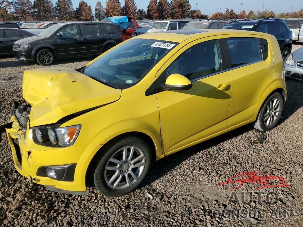 CHEVROLET SONIC 2016 - 1G1JC6SH3G4118816