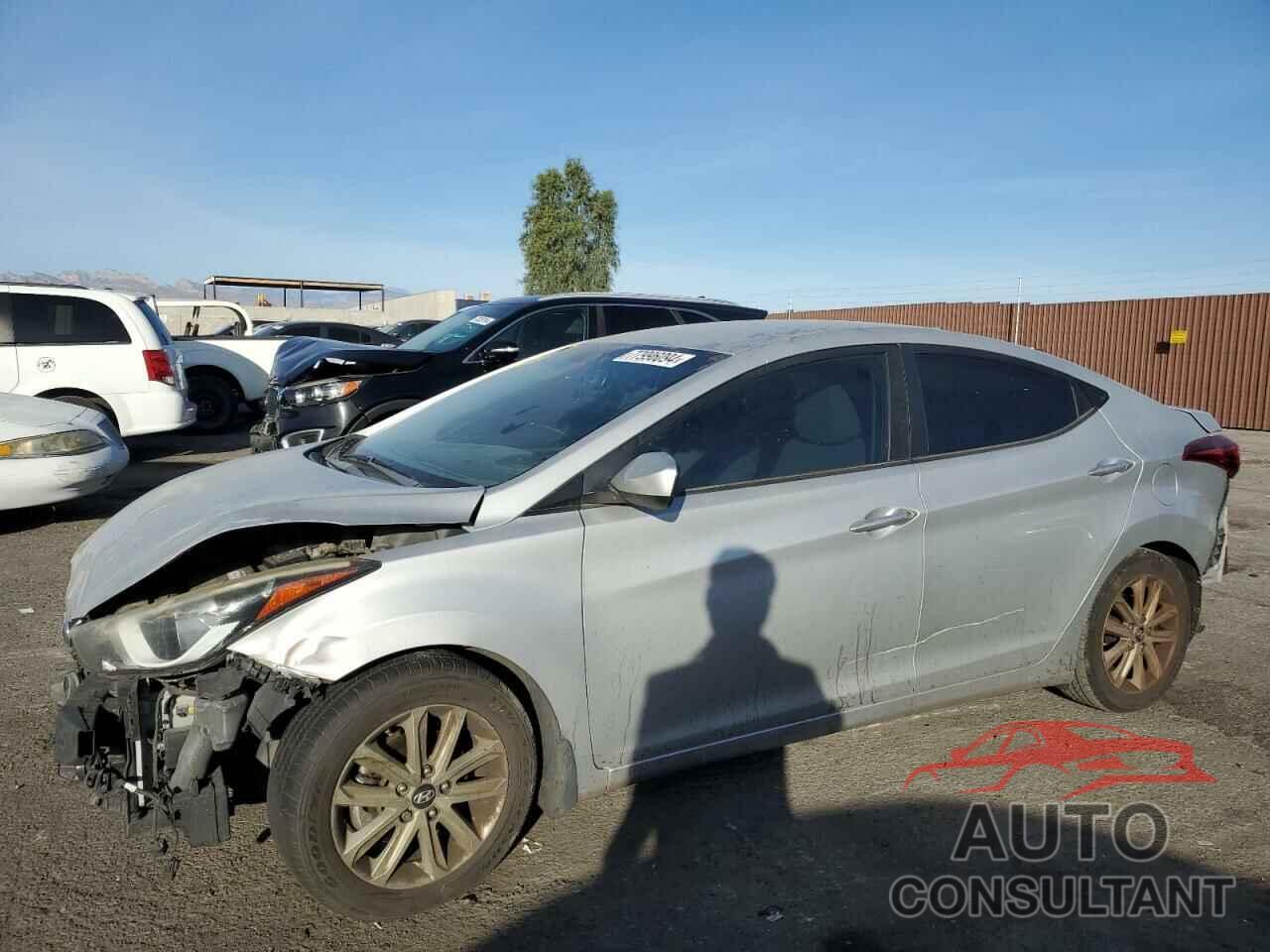 HYUNDAI ELANTRA 2014 - KMHDH4AE3EU174023