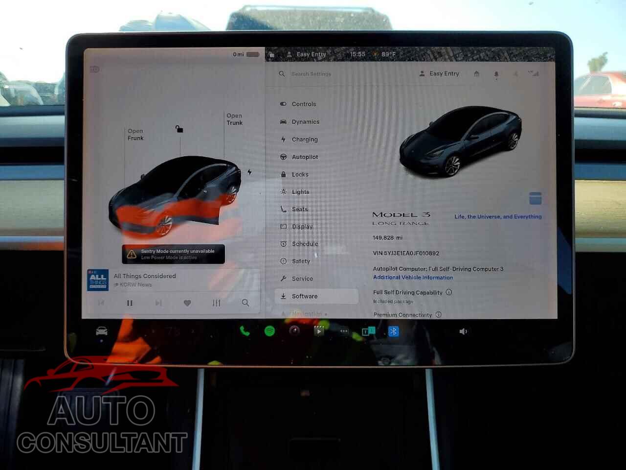 TESLA MODEL 3 2018 - 5YJ3E1EA0JF010892
