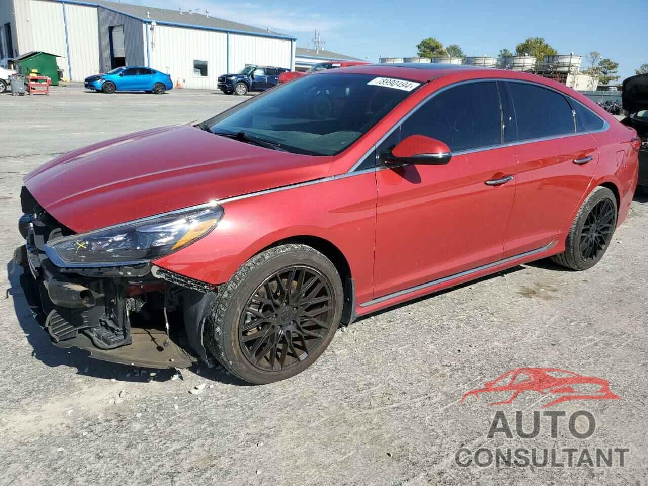 HYUNDAI SONATA 2018 - 5NPE34AB7JH675465